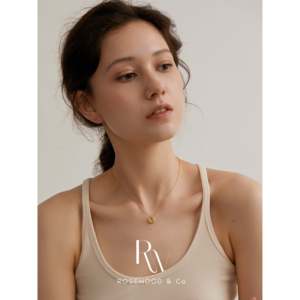 Collana con Ciondolo a Forma di Anello in Oro, Accessorio di Gioielleria alla Moda - Product Image 5