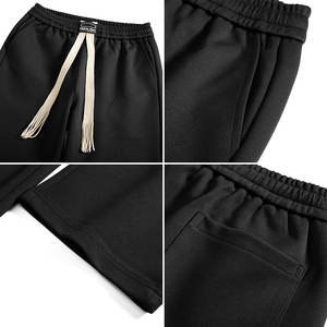 Ensemble de sport décontracté pour hommes Sweat-shirt et pantalon à capuche de couleur unie confortable avec jambe droite Survêtement au design chaud - Product Image 6