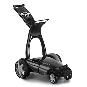 Chariot électrique Stewart Golf X9 Follow de qualité supérieure avec télécommande et batterie supplémentaire, accessoires complets - Product Image 2