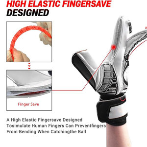 Gants de gardien de but professionnel de haute qualité Design en cuir personnalisé à un prix - Product Image 3