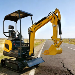 Mini-excavatrice sur chenilles KAISAN EPA pour usage agricole et en ferme, à vendre ou à <span class=keywords><strong>louer</strong></span>, personnalisation de la couleur et du logo - Product Image 1