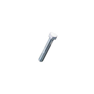 AISI 204 STAINLESS STEEL HEXAGONAL HEAD <b>BOLT</b> Class 2.7 Metric pitch Din 933 Uni 15739 Fully threaded - Product Image 1