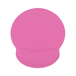 แผ่นรองเมาส์ซิลิโคนตามหลักสรีรศาสตร์ป้องกันรังสีรูปทรงกระบอก 255x230x27 มม. ใช้ในสำนักงานรองรับที่วางข้อมือที่สะดวกสบาย - Product Image 5