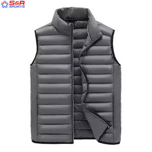 Nouveauté 2025 personnalisé tendance hommes gilet bouffant à bas prix respirant durable couvert Oem Service hommes gilet bouffant - Product Image 4