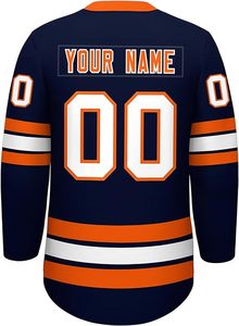 Maillot de hockey imprimé par sublimation personnalisé chaussettes de hockey sur glace uniforme pour le sport homme - Product Image 2