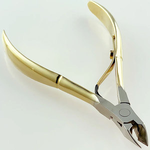 Pince à ongles en acier inoxydable pour enlever les peaux mortes avec lames tranchantes Outils de manucure et de pédicure Logo personnalisé - Product Image 4