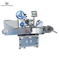 Machine d'étiquetage automatique horizontale pour bouteilles rondes IPS-T402A, applicateur d'étiquettes personnalisé pour petites bouteilles de 30 ml