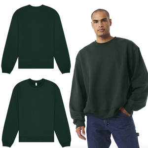 ELLA + CANVAS Unisex 10 Oz. Sudadera de Invierno con Cuello Redondo, Estampado Forestal, 100% Algodón Felpa - Product Image 2