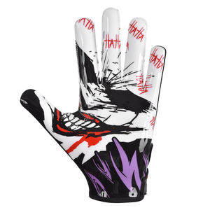 Gants de football américain confortables construits pour attraper la durabilité et le confort pendant les matchs et tournois d'entraînement d'équipe - Product Image 2