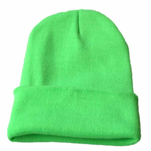 Bonnet en tricot chaud d'hiver 100% coton motif de logo brodé 3D voyage de haute qualité applicable fabriqué par NC Corporation - Product Image 4