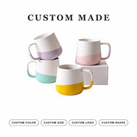 Tasse à café en céramique personnalisée, style européen, tasse à thé pour le petit-déjeuner, design pour la maison, vaisselle, souvenir, cadeau