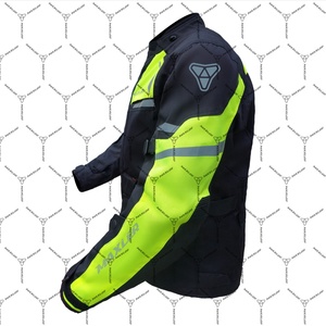 Veste en cuir pour moto, vêtements pour hommes, imperméable, veste de course pour moto, vestes en cuir pour hommes - Product Image 2