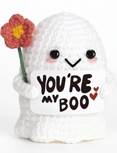 Decorazione Halloween 'You're My Boo' Fantasma Spaventoso, Regalo Romantico per Fidanzata, Moglie, Fidanzato, Marito, Coppie - Product Image 1
