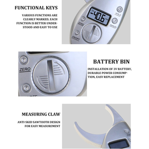 AEK-Tech BJ-F160 OEM Pèse-graisse numérique - Outil de mesure et de calibrage de précision - Product Image 6