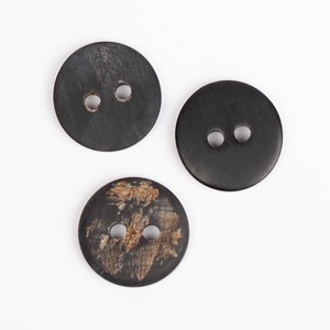 Botones de piel de cuerno de búfalo natural de la mejor calidad con estilo de vástago y decoración de cuentas - Product Image 4