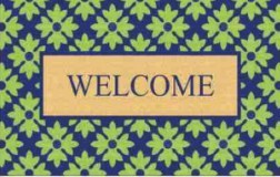 Tapis de bain personnalisés en coton super doux Inde HARSHIT INTERNATIONAL Tufted Jute Square Patterns Lavable Outdoor Hotel Use - Product Image 2