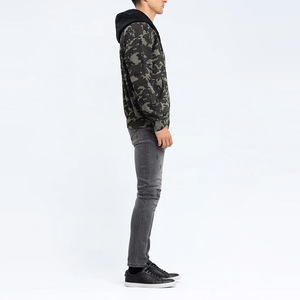 Sweat à capuche zippé en polaire uni personnalisé de haute qualité pour homme, respirant, écologique, avec poches, vente en gros, meilleur prix - Product Image 3