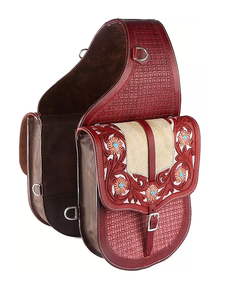 Sacs de selle de saut équestre en cuir véritable de haute qualité usinés à la main vêtements d'équitation occidentale pour chevaux - Product Image 2