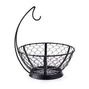 Top Selling Modern Fruits and Vegetable Basket Newest Designing Metal Table Top Decorative Fruit Storage Organization Bucket - Product Image 4