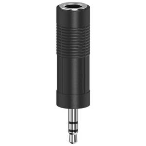 Adaptadores y Conectores de Audio Mini Jack de 6.3mm Negros, Código de Producto 00205196 - Product Image 1