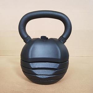 Haltère réglable de haute qualité 40LB 18KG - Marque Floriey Acier & TPR Conception antidérapante - Product Image 1