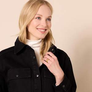 Veste de chemise en jean d'hiver de coupe décontractée pour femmes Logo personnalisé imprimé Veste en tissu frais la plus vendue - Product Image 5