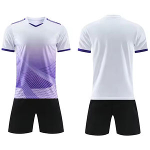 Conjunto de Uniforme de Fútbol para Hombre, Tela Ligera y Transpirable para Entrenamientos, Partidos, Juego en Equipo, Ajuste Cómodo, Estilo de Rendimiento, Moda - Product Image 4