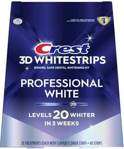 Kit de blanchiment des dents Crest 3D No Slip Whitestripss Professional Effects 20 - Product Image 1