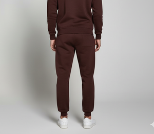 Ensemble sweat à capuche et pantalon solides personnalisés | Survêtement 100% coton respirant antibactérien personnalisé | Matériau lourd - Product Image 6