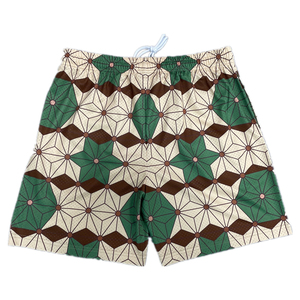 Short de sport pour hommes personnalisé de haute qualité OEM maille conception personnalisée par sublimation logo décoration plage short de bain d'été - Product Image 6