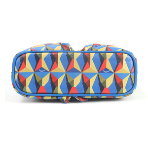 Colorful Printed PU Women's Shoulder <b>Bag</b> Waterproof <b>Multi</b> <b>Compartment</b> Shopping Travel Carry <b>Bag</b> - Product Image 5