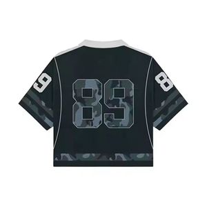 Maillot de football américain Dernier design Sublimation personnalisée Maillot de football américain en tissu de maille lourde - Product Image 2