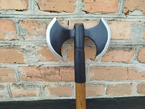 Handmade Danish Medieval <b>Axe</b> Double-Headed Viking Hatchet Collectible Anniversary Gift for Holidays - Product Image 4