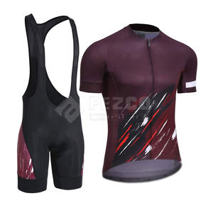 Conjuntos de Jersey de Ciclismo para Hombre al por Mayor, Ecológicos, de Alta Calidad, Súper Ligeros, Transpirables, de Secado Rápido, 100% Poliéster, para Ciclismo de Carretera - Product Image 1