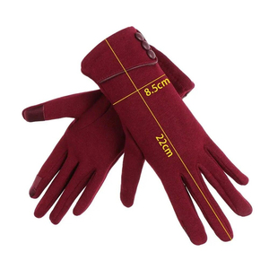 Hombres Mujeres Invierno Guantes de punto/Moda Unisex Cálido Pantalla táctil Térmico Acrílico Guantes mágicos Mitones - Product Image 6