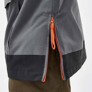 OEM couleur personnalisée coupe-vent mode Streetwear fermeture éclair nylon coupe-vent surdimensionné vente en gros vestes imperméables à capuche toutes tailles - Product Image 6