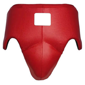 Copa protectora antisudor de cuero para hombre con ajuste ergonómico, protectores inguinales e inguinales para entrenamiento de combate de MMA y boxeo - Product Image 2