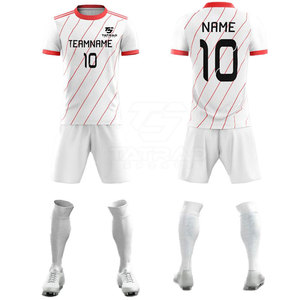 Conjunto de Camiseta y Pantalones Cortos de Fútbol para Hombre, Diseño Nuevo, Transpirable, de Poliéster, Secado Rápido, Ligero, Personalizable - Product Image 2