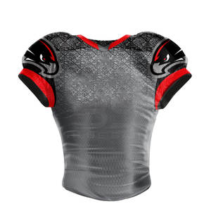 เสื้อเจอร์ซีย์อเมริกันฟุตบอลแบบสั่งทำเสื้อโอเวอร์ไซส์ระบายอากาศเสื้อฟุตบอลไซส์ใหญ่พิเศษ - Product Image 1