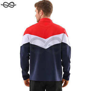 Chaqueta de chándal para hombre, Sudadera ligera con cremallera completa para exteriores, chaqueta de Golf informal de manga larga a la moda, prendas de vestir exteriores versátiles - Product Image 3
