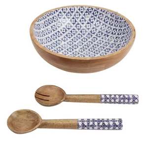 Tendance Nouveau Jetable Émail Bois Bol Ensemble Conception De Luxe Durable Écologique pour Cuisine Accessoires Partie Pas Cher Prix - Product Image 4