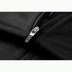 เสื้อปั่นจักรยานแขนสั้นสำหรับผู้หญิง ลายเรขาคณิตไล่เฉดสีม่วงชมพู ระบายอากาศได้ดี แห้งเร็ว ซิปครึ่งตัว ซับเหงื่อ เสื้อสำหรับปั่นจักรยานบนถนน - Product Image 5