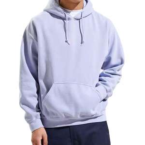 Sweat à capuche pour homme personnalisé OEM, imprimé, respirant, motif uni, 100% coton, vêtement décontracté - Product Image 6