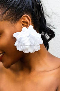 Spilla Iota Phi Lambda Ispirata a Donne Afroamericane con <span class=keywords><strong>Fiore</strong></span> Bianco e Nastro, <span class=keywords><strong>Simbolo</strong></span> I Phi, Distintivo da Bavero - Product Image 6