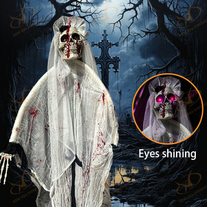 NED realistico in lattice <span class=keywords><strong>Horror</strong></span> figure di cera a grandezza naturale di <span class=keywords><strong>Zombie</strong></span> e statue di fantasmi che vendono per le esposizioni della casa stregata di Halloween - Product Image 3