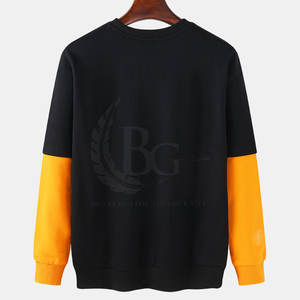 Vente en ligne de vêtements durables pour hommes Sweat-shirt avec logo personnalisé Sweat-shirts d'hiver bon marché en coton mélangé - Product Image 2