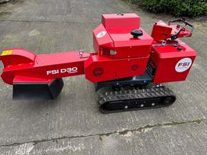 ขาย: เครื่องบดตอไม้แบบรีโมทคอนโทรล FSI D30 Track |   ดีเซล 30 แรงม้า - Product Image 3