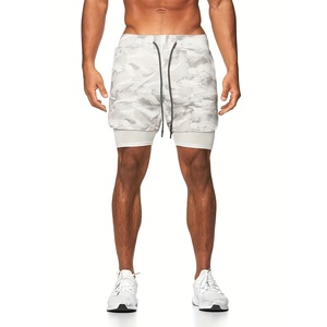 Shorts de course légers pour hommes, camouflage, séchage rapide, shorts de sport respirants, shorts de jogging, vêtements de sport, fitness - Product Image 4
