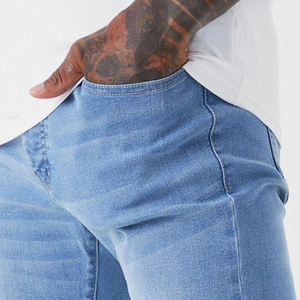 2025 New Fashion High Quality Men's Double Knee Work Carpenter Pants Denim Jeans <b>Painter</b> Custom Regular Denim Sweatpants - Product Image 4