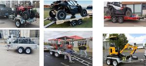 Agricultural 1500kg Load Farm Net <b>Cage</b> <b>Trailer</b> with Hot-dip Galvanizing - Product Image 6